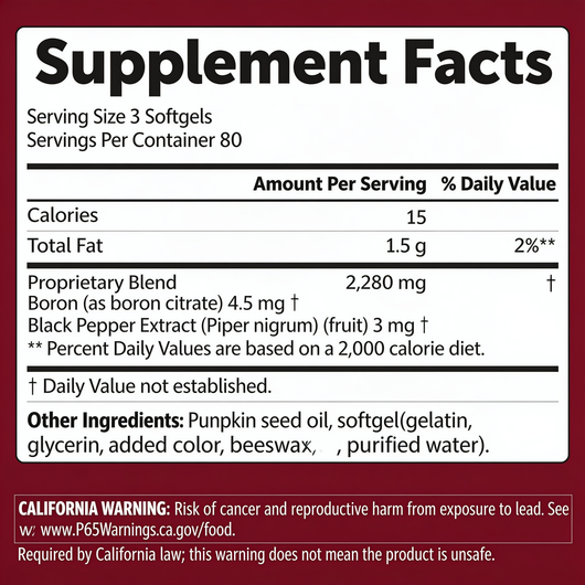 Natural Testosterone+ Advanced for Men