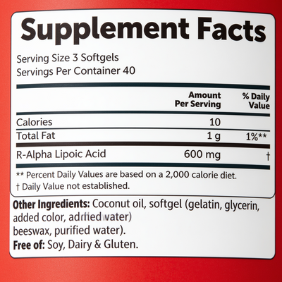 R Alpha Lipoic Acid For neuropathy