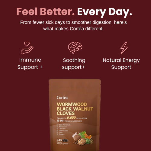 Cortéa Black Walnut Cloves Capsules