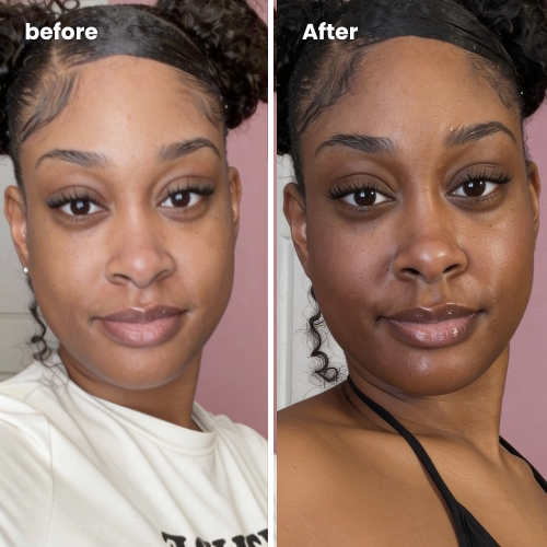 Self Tanning Milky Essence for darker skin girls