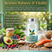 Digital Gut Reset Guide (PDF) A 7-day meal and lifestyle plan