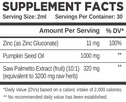 Pumpkin Seed Oil Drops