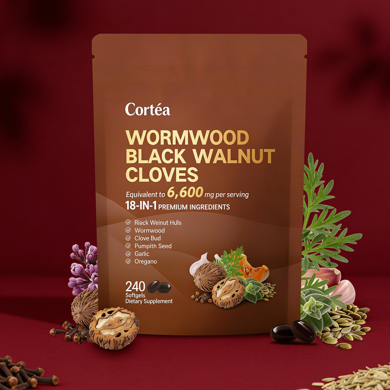 Cortéa Black Walnut Cloves Capsules
