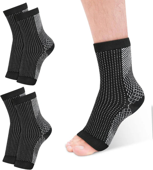 Compression socks for reduced swelling
